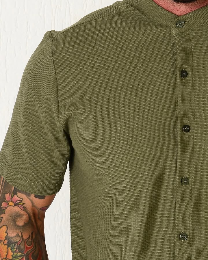 Camisa Tricot Gola Padre