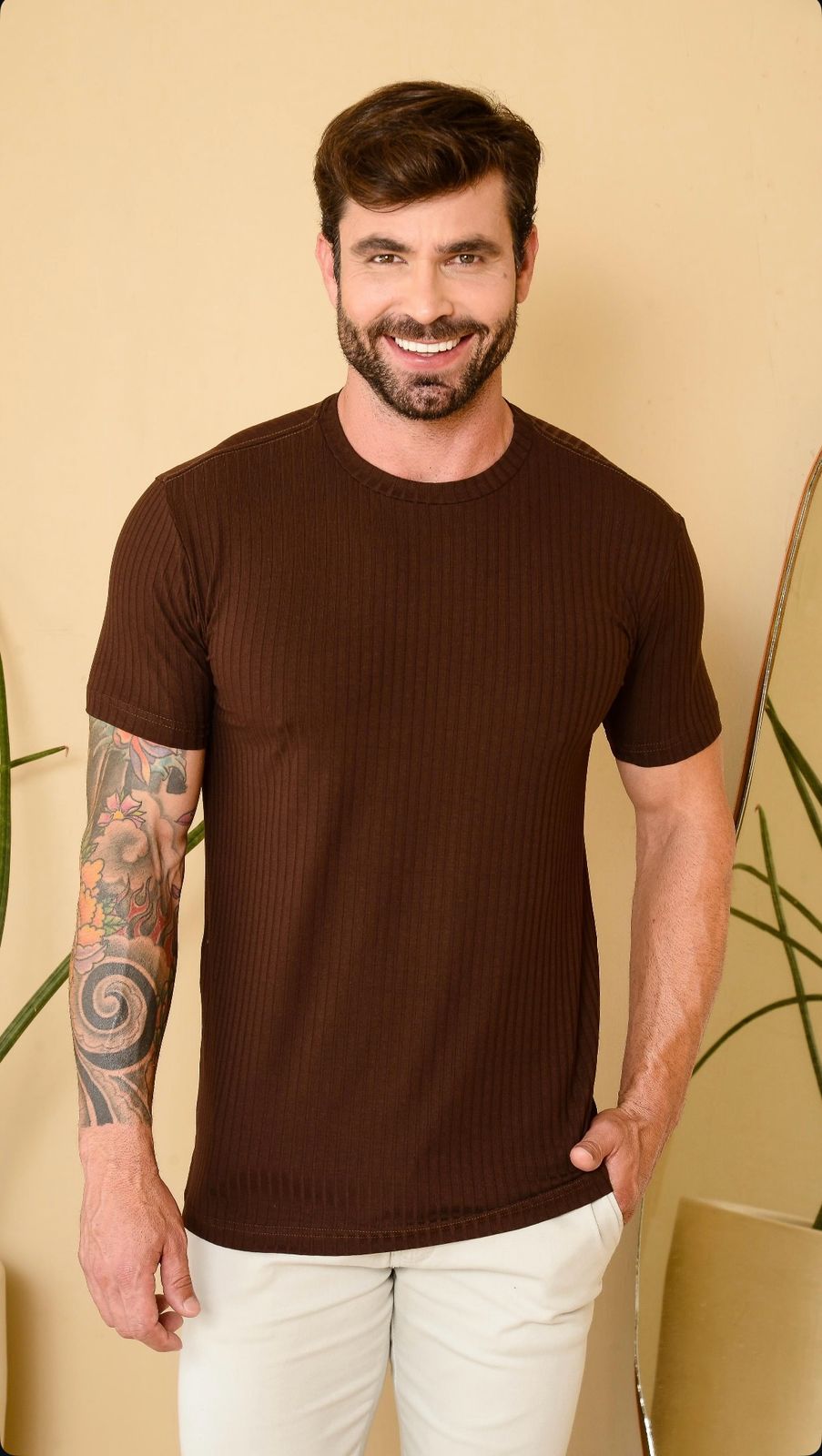 Camisa Canelada