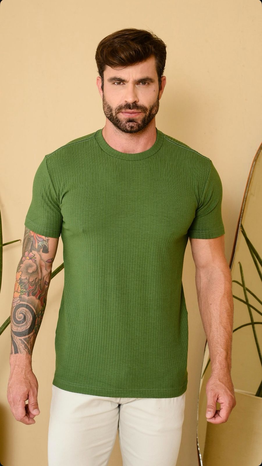 Camisa Canelada