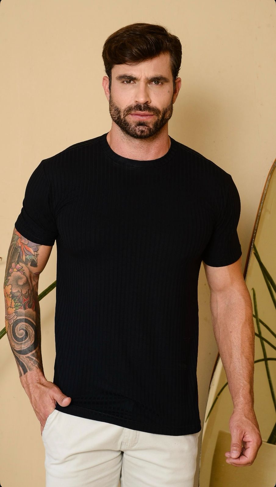 Camisa Canelada