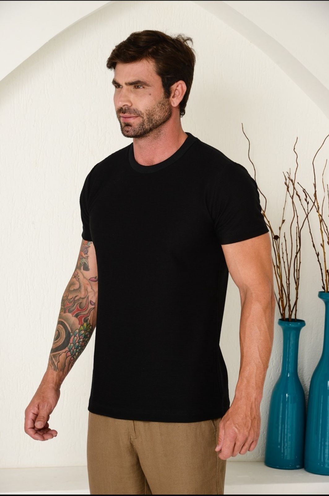 Camiseta Malha Gorgurão
