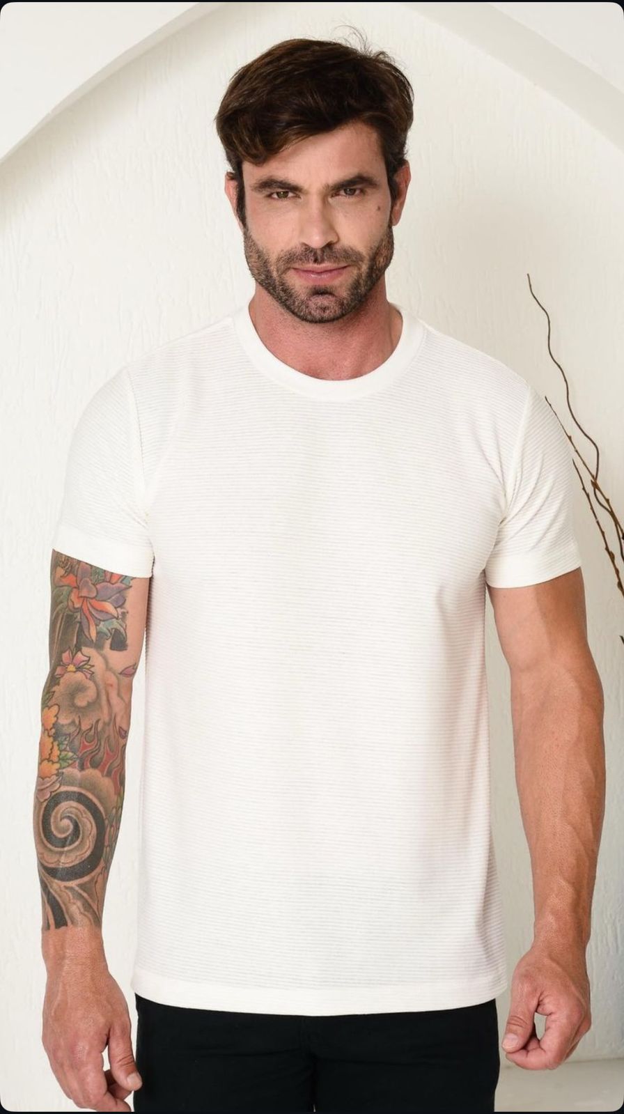 Camiseta Malha Gorgurão