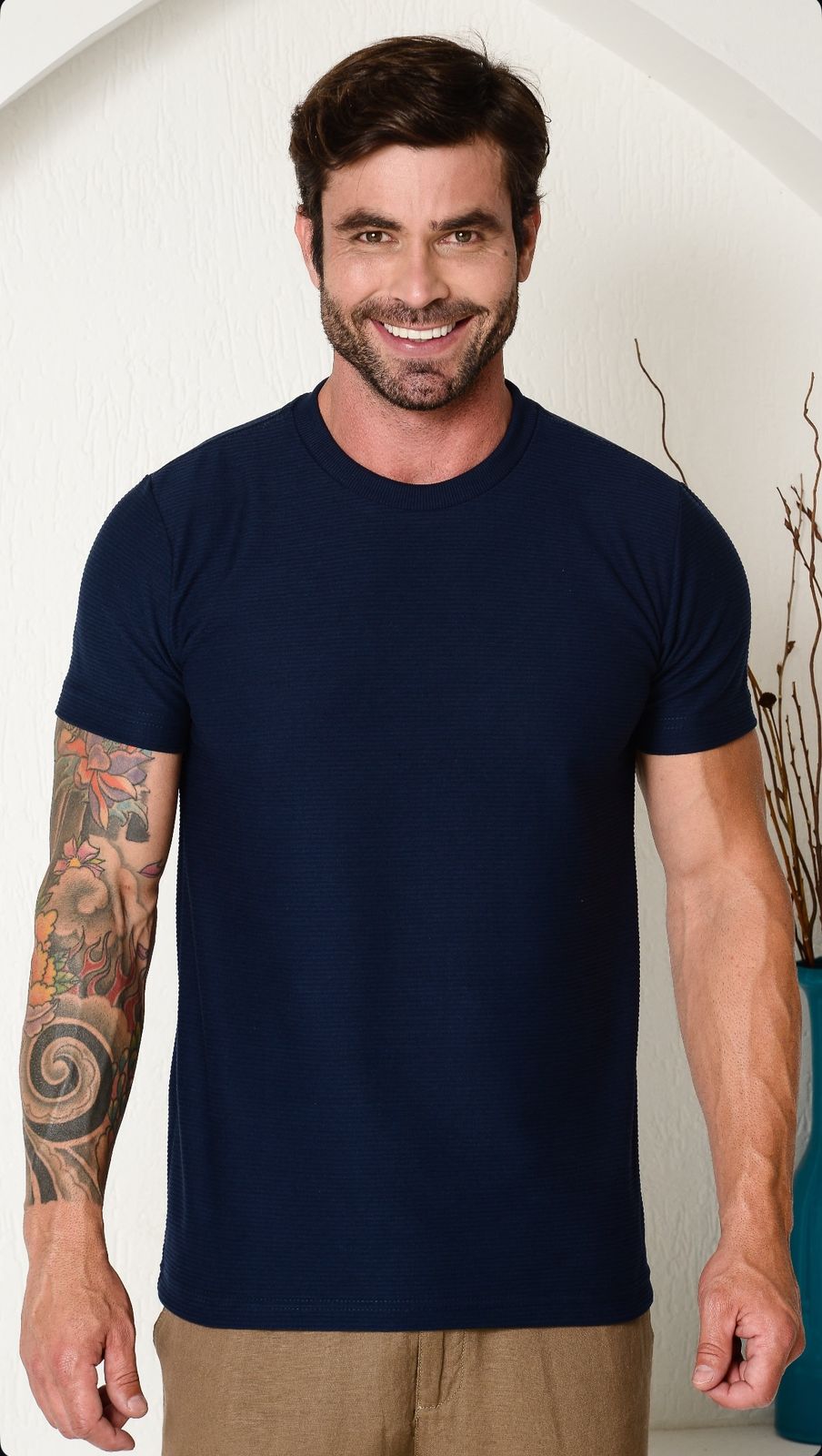 Camiseta Malha Gorgurão